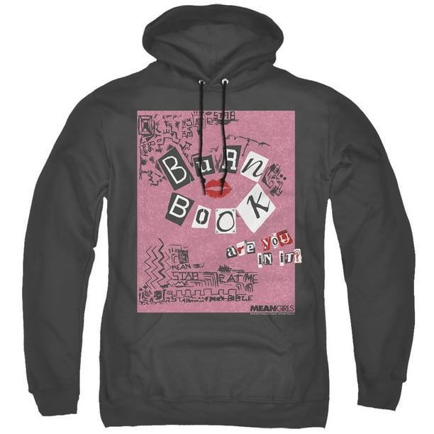 Xxxx Hoodie Video - Mean Girls - Burn Book - Pull-Over Hoodie - XXXX-Large - Walmart.com