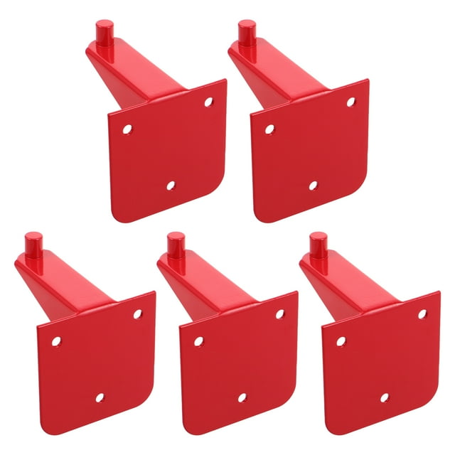 BRIGHTFUFU 5Pcs Steel Fire Extinguisher Wall Mount Bracket for 9kg Extinguisher Storage