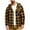 Yellow, variant on hoksml Men's Plaid Shirt Jacket - Button Front Flannel Overshirt with Chest Pocket, Soft Lightweight Casual Top for Spring Fall