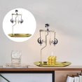 thumbnail image 3 of Rotary Rotating Tea Light Candle Holder Light Holder Living Room Holder Tray Tea Light Moon cat, 3 of 9