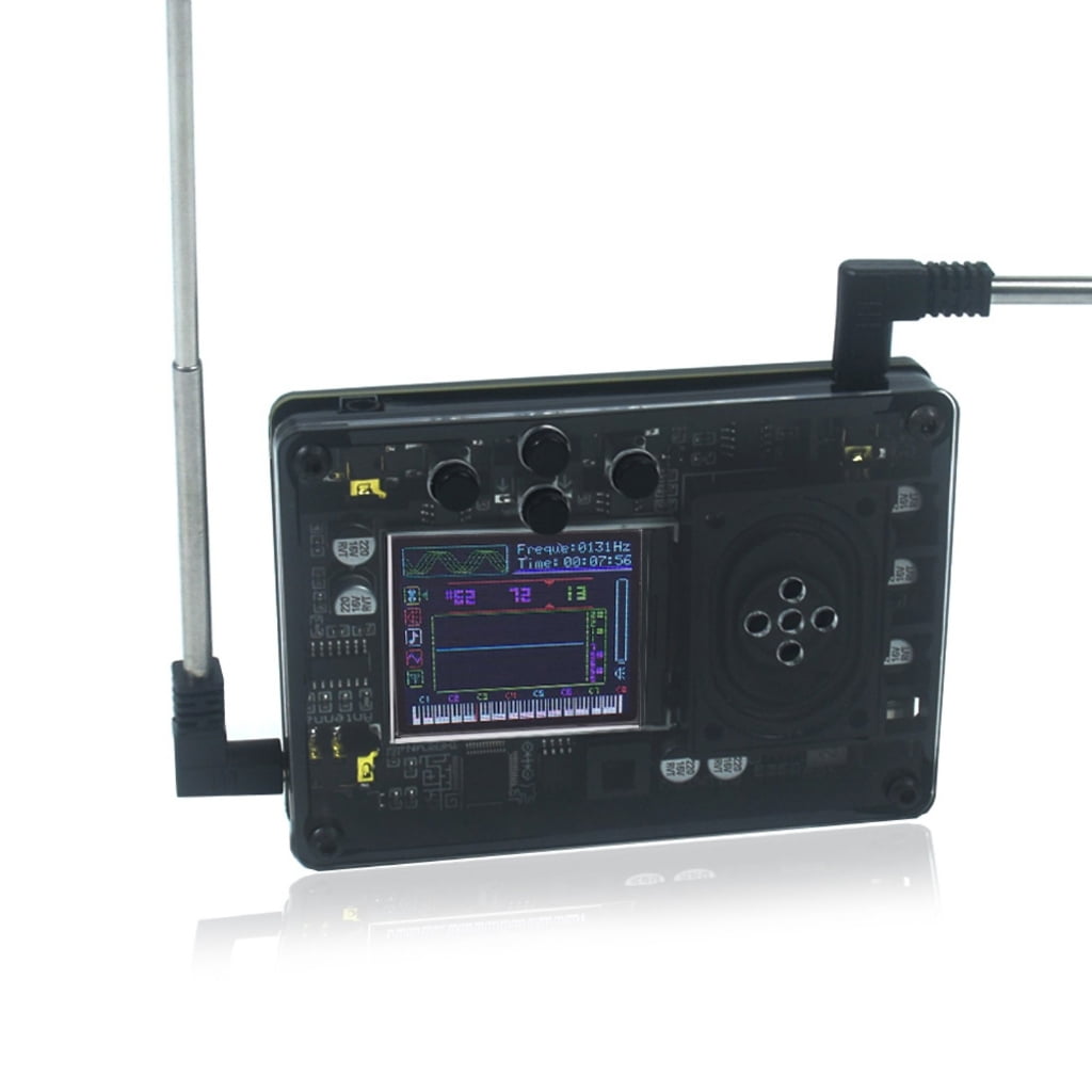 Theremin Musical Instrument with USB Cable and Antennas Novel Creative Electronic Instrument Color Screen Theremin Kit