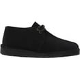 thumbnail image 2 of Clarks Mens Desert Trek Oxford, Adult, Black Suede, 9.5 M US, 2 of 7