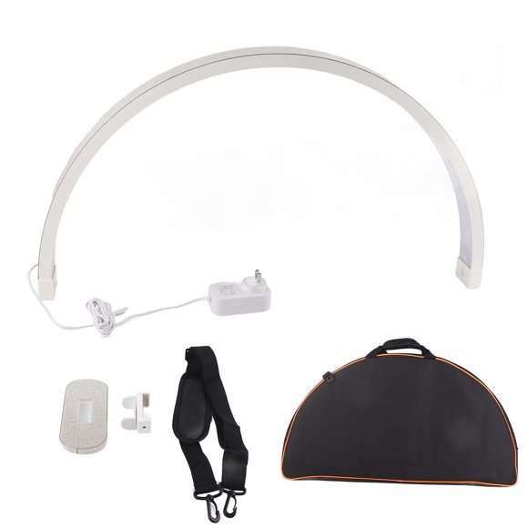 Led Moon Light,Half Moon Touch Key Lash Tech Light Half Moon Light Effortless Installation