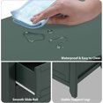 thumbnail image 4 of Modern 6 Drawer Dresser Nickel Handle Wood Storage Cabinet Sturdy Legs Living Room Entryway, 4 of 5