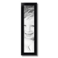 thumbnail image 2 of ArtToFrames 5" x 21" Satin Black Bull Nose Picture Frame, 5x21 inch Black Wood Poster Frame (WOM-1417), 2 of 7