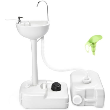 Yescom 17L Portable Camping Sink 24L Water Tank for RV Travel Outdoors