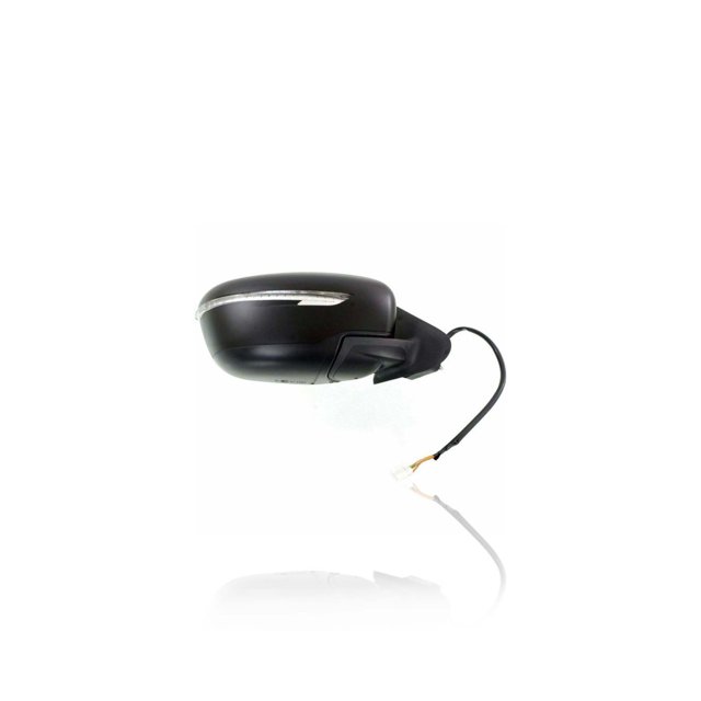 Door Mirror - Compatible/Replacement for '15-17 Nissan Juke - Powered, Heated Manual-Folding With Signal, Without Camera, Unpainted - Right Hand - Passenger - 963733YM0H