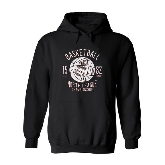Basketball North League Hoodie Men -Image by Shutterstock, Male Large