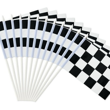 ANLEY 3x5 foot Checkered Flag - Black and White Racing Flags Polyester ...