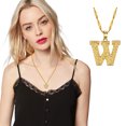 thumbnail image 2 of Xihbxyly Collar con Colgante de Cadena con 26 Letras y Nombre En Inglés para Mujer, 2 of 5
