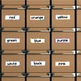 thumbnail image 4 of HCTSHG Waterproof Removable Mark Labels, 8 Sheet with 240 PCS Self Adhesive Colorful Border Tags, 0.8x2.4 Inch for Perfume Bottles, Jars, Office and Home Organization, 4 of 5
