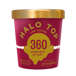 Halo Top, Red Velvet Cake Ice Cream, Pint (8