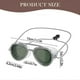 thumbnail image 4 of Speedo Adult Sunny G Mirror Mariner Swim Goggles UV Protection Adjustable for Swimming, 4 of 5