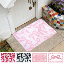 Nilvkv Floor Mats, 40x60CM/15.8x23.6" Bathroom Rugs Non-Slip Indoor Outdoor Mat for Front Door Entrance, Home Decor, Valentines Day Decorations