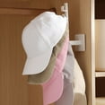 thumbnail image 6 of IMossad Hat Organizer for Baseball Caps Space Saving Hat Rack with Anti Slip Design Durable Plastic Cap Holder for Wall Door or Closet Storage Black Perfect Storage Solution for Baseball Caps, 6 of 6