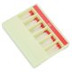thumbnail image 5 of 200 piezas de puntos de papel absorbente Dental, puntos de papel absorbentes para conducto radicular, herramienta Dental 25 # rojo, 5 of 8