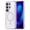 Purple, variant on Sanwo for Samsung Galaxy S26 Ultra Case, Clear Magnetic Protective Cover with Shock Absorbing PC TPU Hybrid Design, Wireless Charging Compatible,Clear