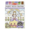 Melissa & Doug Paint With Water - Princess, 20 Perforated Pages With Spillproof Palettes - FSC Certified