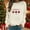 Beige, variant on Women's Christmas Sweatshirts Crewneck Christmas Printed Shirts Loose Long Sleeve Blouses Casual Merry Xmas Sweatshirt Holiday Party Pullover Sweater Tops