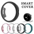 thumbnail image 1 of Protecteur d'Écran Antichoc Transparent Tpu Plaqué Étui de Protection Complète pour Google Pixel Watch, 1 of 2