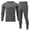B, variant on XINPING Men's Long Johns Thermal Underwear Set, Lined Base Layer Top and Bottom, Moisture Wicking Quick Dry 4 Way Stretch for Running Skiing Camping
