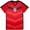Red, variant on Icon Sports Official Licensed US Soccer USMNT Youth Kids Edge Warmup Game Day Shirt - Navy, YS [Custom Name/Number]