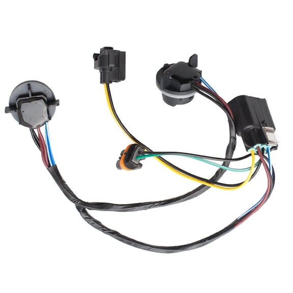CF Advance Compatible with 08-14 Chevrolet Silverado Front Left or Right Head Light Socket Wiring Harness 25962806 2008 2009 2010 2011 2012 2013 2014