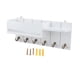 thumbnail image 5 of Estante organizador de pared decorativo para colgar llaves de madera, estante de almacenamiento Blanco, 5 of 9