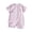 Purple, variant on HWJAD Baby Boys Girl Rayon Romper Cool Summer Snap Up Jumpsuit Short Sleeve One-Piece Clothes-Infant
