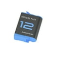 thumbnail image 2 of Replacement 3-Pack Hero 12 Battery for Gopro Hero 12 / Hero 11 / Hero 10 / Hero 9 Black Camera Battery ADDBD-211 CHDHX-121-CN, 3-Channel USB Battery Charger for Go Pro 12 11 10 9 Batteries, 2 of 4