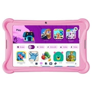 ME K10 Google Kids Space 10 128GB Kids Tablet + Silicone Bumper, Everyday Low Price, Pink