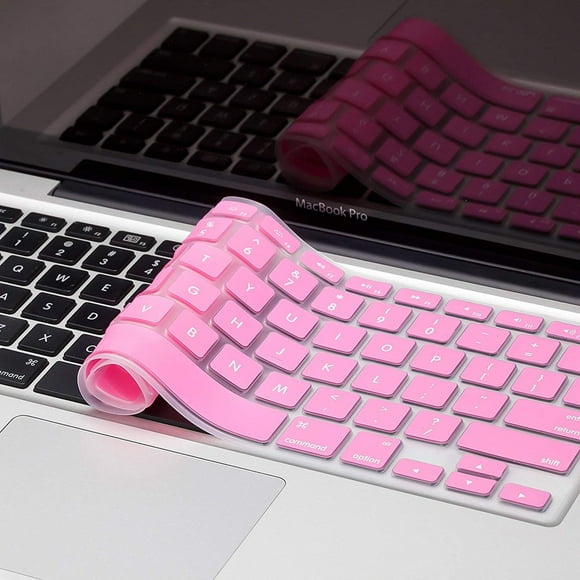 MacBook Keyboard Cover for Older Version MacBook Pro 13, 15, 17 inch and MacBook Air 13 inch, iMac Wireless Keyboard, Apple Computer Accessories Key Board Silicone Skin Protector