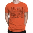 thumbnail image 2 of All Grit Cowboy Canyon Scene Men's T-shirt, 2 of 3