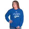 thumbnail image 3 of US Air Force Proud USAF Girlfriend Women Plus Size Sweatshirt Brisco Brands 2X, 3 of 5
