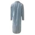 thumbnail image 5 of "Trendy!" Olyvenn Women's Autumn Winter Fashion Jacket Outwear Cardigan Slim Coat Overcoat Top Skinny Fit Casual Blue 14, 5 of 5