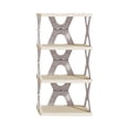 thumbnail image 1 of Rbaofujie Door Shoe Rack Shoe Rack for Home Use Doorway Simples Narrow Model Rental Housing Free Installation Plastic Folding Shoe Racks Shoe Rack for Front Door Entrance, 1 of 6