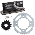 thumbnail image 1 of Niche Sprocket Chain Set for Yamaha YZ65 14/47 Tooth 420 O-Ring Front Rear Kit MK1013187, 1 of 9
