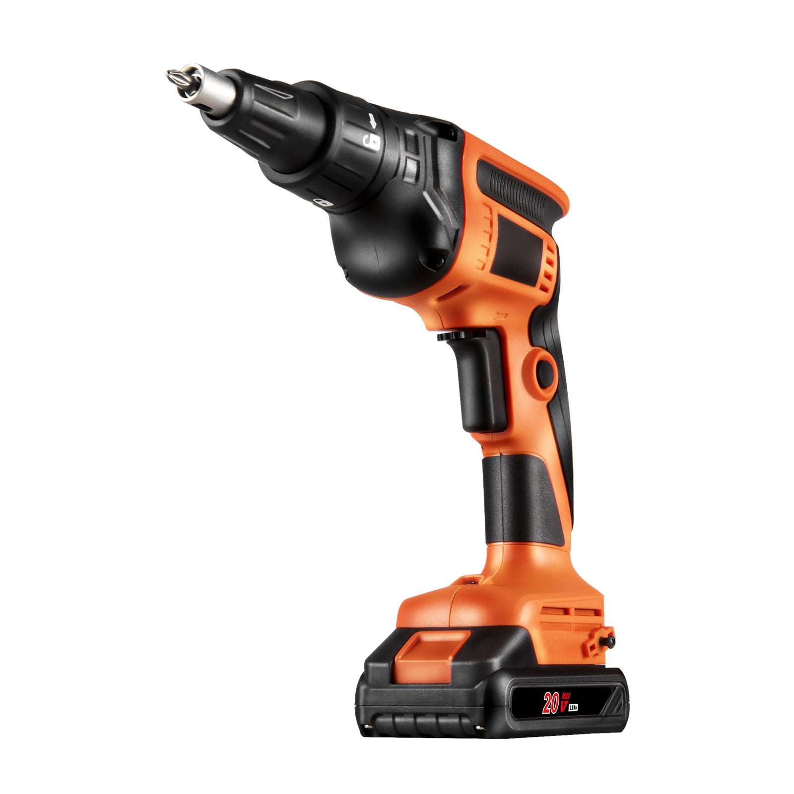 Cordless Drywall Screw Gun with Brushless Motor 4200 RPM, 2 x 2AH Batteries, 3-Mode Adjustment, LED Light, for Drywall Installation