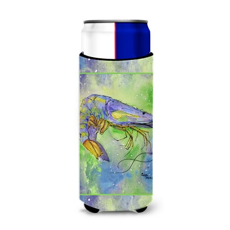 

Caroline s Treasures 8342MUK Shrimp Ultra Hugger for slim cans Slim Can multicolor