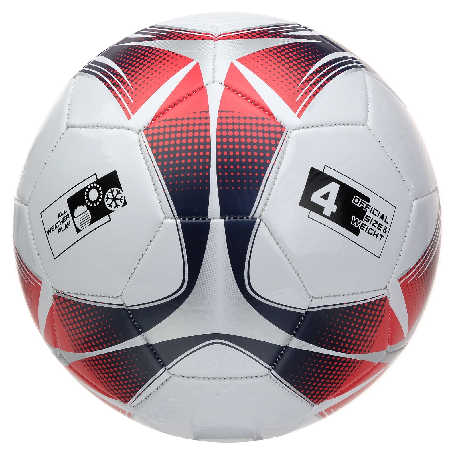 Xcello Sports Soccer Ball Size 4 Assorted Graphics with Pump (Pack of 2) - XS-SB-S4-2-ASST