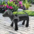 thumbnail image 4 of kurtrusly 1PC Mannequin PU Leather Standing Position for Display Toys Black L Dog 1Set, 4 of 6