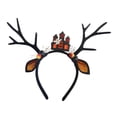 thumbnail image 3 of yunLXY Funny Halloween Headband Under $5 Halloween Headbands Hair Hoop Bowknot Mesh Headpiece Costumes for Women Party Costume Headpiece One Size, 3 of 3