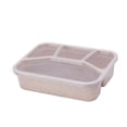 thumbnail image 1 of Fiambrera ecológica de paja de trigo saludable, contenedor de almacenamiento de alimentos para microondas Bento para niños y estudiantes Sincero Hogar, 1 of 4