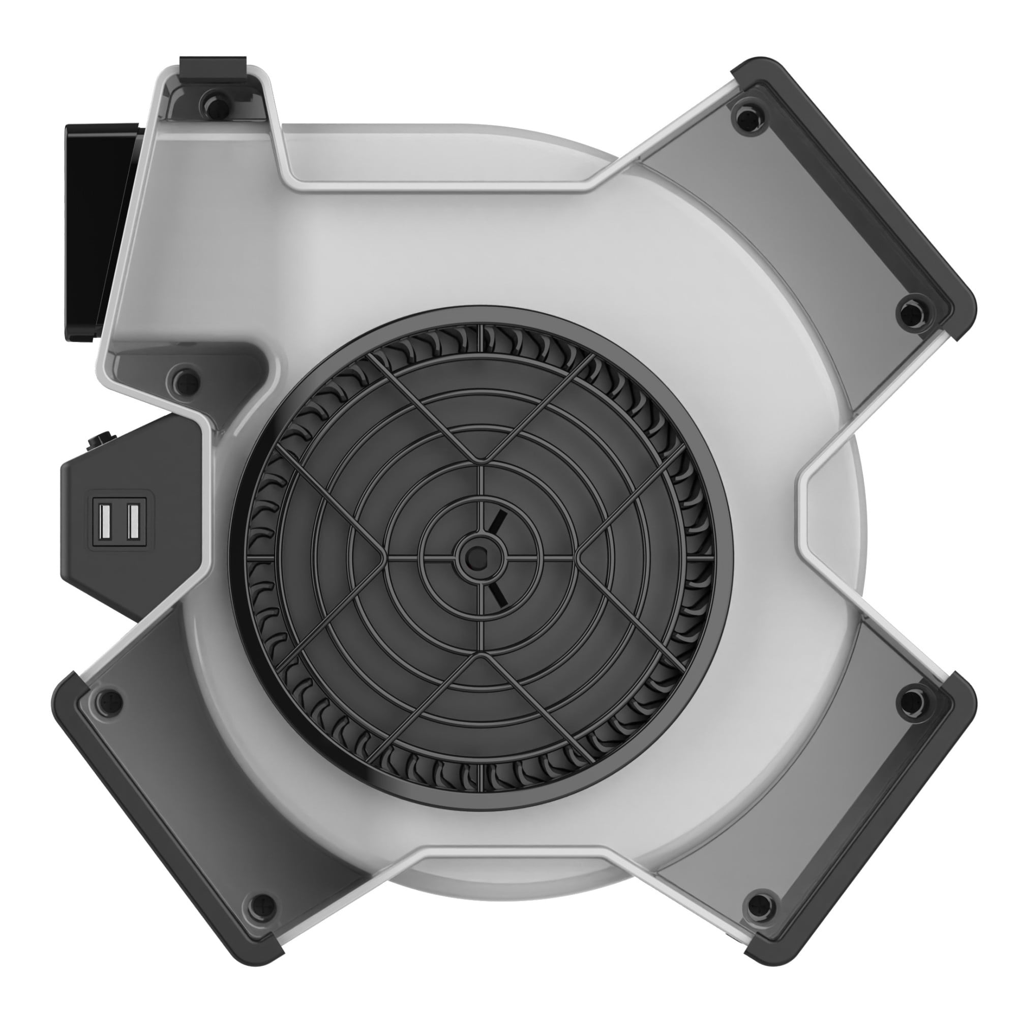 Lasko X-Blower 3-Speed 6 Position Floor Fan, Gray, X12904