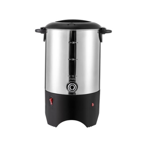 The 30 Cup/50 Cup/100 Cup Stainless Steel Coffee Urn, Easy to  Use, Drop Free Spout, Perfect for Catering, Gathering and home events. Coffee  urn, large coffee maker, hot water urn.Polished