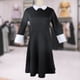 thumbnail image 4 of Estilo académico Falda negra Vestido clásico de mujer negra para fiesta de disfraces de Halloween Likrtyny Para estrenar, 4 of 8