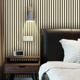 thumbnail image 4 of XiMeijiu 4 Pcs Acoustic Wood Wall Panels,(47.24'' x 12.2'') Interior Acoustic Decorative Wood Panels, for Noise Reduction,, 4 of 9