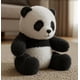 thumbnail image 1 of Decoración del hogar, decoración de habitaciones, decoración de paredes, peluches de pandas de 25 cm, bonitos muñecos de peluche con apoyo emocional para escritorio, coche y decoración del hogar., 1 of 2