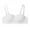 White, variant on KOERIM 2 Pieces Wireless Bralettes Tank Top Bra Sports Bra for Women Girls