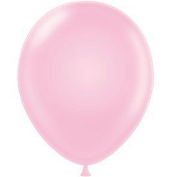 Tuftex 5" Baby Pink Pastel Latex Balloons (50ct)